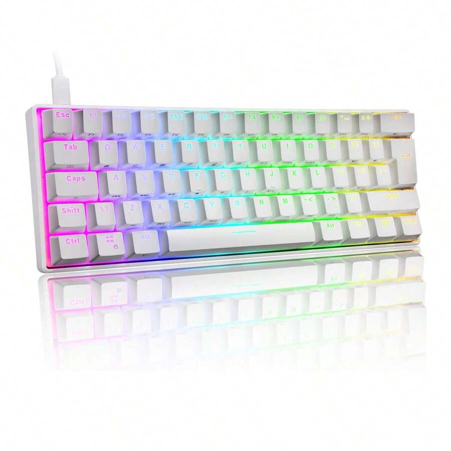 Tastiera Da Gioco Meccanica Sharkoon SGK3 RGB USB Con Interruttore Blu