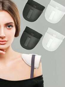 1/2 件套肩垫厚度 0.59 英寸透气海绵垫，男女肩部增强器，高低肩西装外套套装 T 恤 - 彩色 - 查看 7