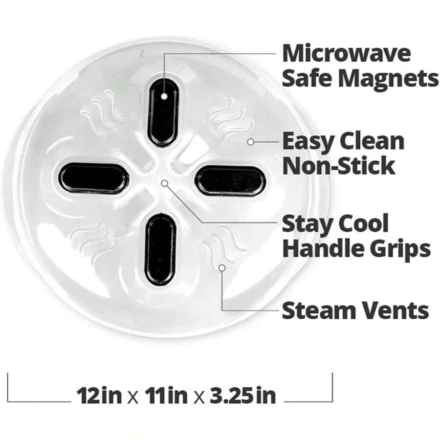 1/3 PCS Microwave Cover For Food , Clear Microwave Splatter