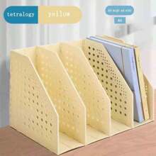 1pc A4/A5 3-Tier/4-Tier Foldable Book Stand, Student Adjustable Book Rack, Desk Organizer, Ideal Gift For Students, Back To School Supplies