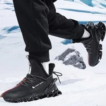 Men Boots 2024 New Winter Slippers Warm Men Shoes Waterproof Non-Slip Plush Sneakers Male Tenis Shoes Boots Men Sneakers Winter