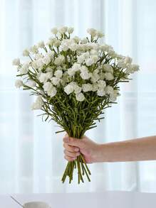 1 朵人造玫瑰，逼真的人造花，具有真实触感的丝绸花。适用于婚礼、派对、家居、花园装饰。情人节礼物、家居装饰。生日礼物、户外和室内装饰。 - 彩色 - 查看 2