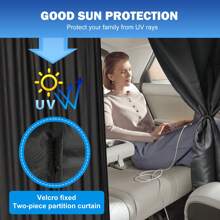 Un juego de 5 cortinas personales para automóviles, 4 ventanas magnéticas separadas del asiento trasero, protector solar para SUV, una siesta, 5 telas lavadas negras