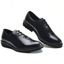 Men's Oxford Full Shoe - 黑色 - 查看 6