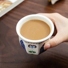 1 件小众风格陶瓷咖啡杯，拿铁牛奶起泡，小巧创意，适合居家返校 - 彩色 - 查看 8