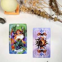 12cm X 7cm Tarot Card Deck (Mystical Witch Tarot, Story Tarot, X'MAS, Wood Tarot, The Marigold, Star Dreams), Standard Size Divination Cards With Guidebook