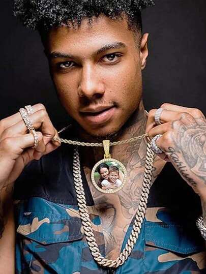 1 Custom Photo Necklace, Personalized Fashion Pendant Necklaces For Men And Women, Round Memory Pendant Gifts For Dad, Mom, Husband, Boyfriend, Girlfriend, Father's Day Gifts, Custom Christmas Accessories Gifts, Personalized Custom Gifts, Ideal Customizable Back To School Season Gifts