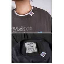 Maison Mihara Yasuhiro Scale Distressed Long Sleeve T-Shirt Black