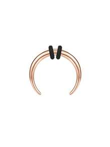 AVYRING 1 件 16G 鼻夹鼻中隔环不锈钢拉长鼻环黑色朋克鼻环水牛角鼻夹鼻中隔直径 8 毫米 10 毫米身体首饰 - 彩色 - 查看 15