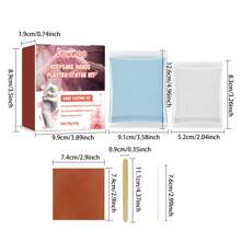 DOWMOO DIY Manualidades hechas a mano Modelo de mano tridimensional Modelo de molde de yeso Regalos artesanales conmemorativos caseros - Blanco - Ver 3