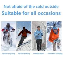 1 Mũ len nhung dày ngoài trời mùa đông, Mũ len giữ ấm và bảo vệ tai vào mùa đông, dành cho nam và nữ - Nhiều màu - Xem 4