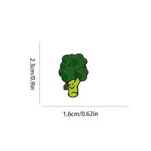 卡通西兰花珐琅胸针 定制装饰胸针 衣领徽章 包包胸章 珠宝礼品 胸针 衣服包包挂饰 背包 学校用品 韩流 教师用品 包包挂饰 可爱办公配饰 衬衫 夹克 万圣节 秋冬配饰，适合青少年、青年、男士，休闲、户外、运动、度假、毕业礼物、生日、日常佩戴 衣服胸针 有趣的教师礼物 万圣节配饰 教师节服装配饰 男士礼物 包包胸针 圣诞节 - 綠色 - 查看 7