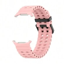 Correa de silicona compatible con Samsung Galaxy Watch Ultra 47 mm, brazalete deportivo suave compatible con Galaxy Ultra 47 mm para hombres y mujeres - para Galaxy 7 Ultra 47mm - Ver 11