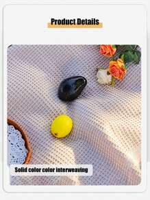 1PC Picnic Blanket - No Charge, Lightweight, Soft, Multifunctional, Suitable For Outdoor And Home Use - Suitable For Easter, Thanksgiving, Christmas, Halloween, Labor Day