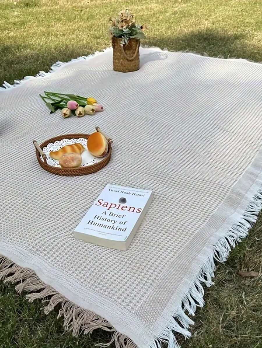 1PC Picnic Blanket - No Charge, Lightweight, Soft, Multifunctional, Suitable For Outdoor And Home Use - Suitable For Easter, Thanksgiving, Christmas, Halloween, Labor Day
