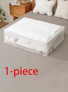 1 Piece /2 Pieces Optional Of EVA Visible Clothes And Quilt Storage Box, Drawer-Type Organization Bag, Dust-Proof And Moisture-Proof Luggage Bag, Three Specifications: S/M/L Dress Pants Shoes Jeans Boots Skirtbedroom,Organizer,Organiser,Home Storage,White T Shirt Women,Black Pants Women,Ladies Winter Clothes,Dress,Winter Clothes For Ladies,Elegant Woman Dresses,White Shirt For Ladies,Long Sleeve,White Jumpsuit For Women,Spring Dresses For Women,Spring Outfits For Women,Spring,Spring Clothes,Minimalist,Summer Tops - White - View 10