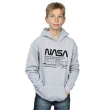 Sudadera con capucha de transbordador espacial de la NASA (gris deportivo) para niños - Gris deportivo - Ver 3