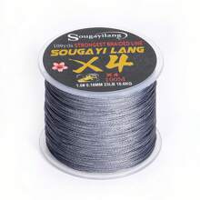 SOUGAYILANG 4 Strands Braided PE Fishing Line 109yds 18-66LB Abrasion Resistant Fishing Wire String Fishing Line For Saltwater & Freshwater