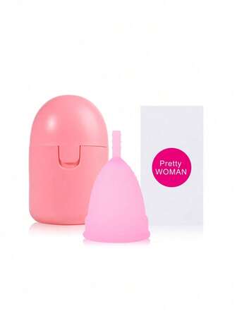 1 套女士月经杯 A 级硅胶女性经期杯卫生杯硅胶月经杯可重复使用月经杯