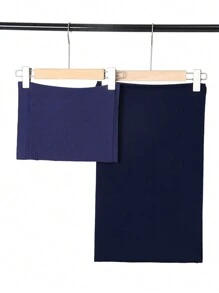 2pcs Women's Viscose Hijab Scarf Set, Wide Hem Solid Color Base Cap, Fashion Breathable Long Scarf, Elegant Comfortable Jersey Hijabs, Suitable For Daily Headscarf Abaya Accessories Women Veil