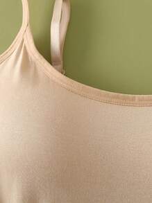 3pcs/Set Women's Basic Camisole With Chest Pads, Workout