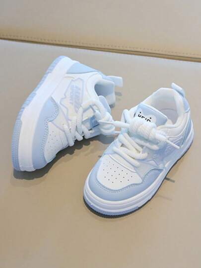 2024 Kids Shoes, Boys Spring/Autumn Sports Shoes, Leather Waterproof Running Sneakers, Low-Top Casual Canvas Shoes,