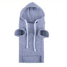 1pc/Áo vest dây nịt cho động vật nhỏ, Quần áo ngoài trời cho thú cưng Áo trùm đầu chồn, Dây nịt thủ công cho chuột đồng, chuột, kỳ nhông, rồng con, chồn, Mềm mại - Nhiều màu - Xem 3