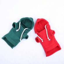 1pc/Áo vest dây nịt cho động vật nhỏ, Quần áo ngoài trời cho thú cưng Áo trùm đầu chồn, Dây nịt thủ công cho chuột đồng, chuột, kỳ nhông, rồng con, chồn, Mềm mại - Nhiều màu - Xem 7