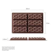 Chocolate Bar Mold - Silicone Mold For Making Soft Candy And Coffee Stirrers, Non-Stick, Easy Release, Protein & Energy Treat, Handmade Gift - Chocolate Brown - View 10