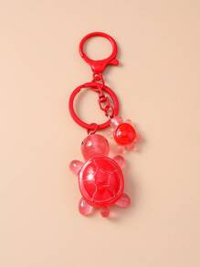 1pc Cute Turtle Shaped Keychain For Women, Everyday Accessory School Cartoon Car Accessories Goth Y2k Halloween Accessories Teachers Day Christmas Gift Ideas Bag Lanyards With Id Holder Car Accessories Bag Charms