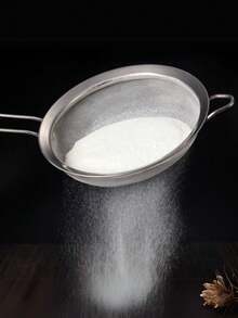 Kit 3 Sieves Metal Strainer 8CM 10CM 12CM Kitchen Sieve - 銀色 - 查看 3