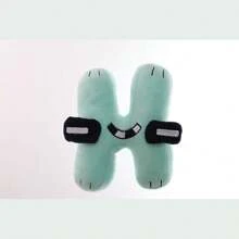 1pc Cute Cartoon Animal AlphabetLore Plush Doll, Color May Differ From Picture, Random Color Shipped - Multicolor - View 24