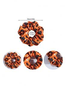 结肠形发圈，涤纶，奇特设计，优雅，适合万圣节、秋冬季 - 萬聖節大腸髮圈 - 查看 3