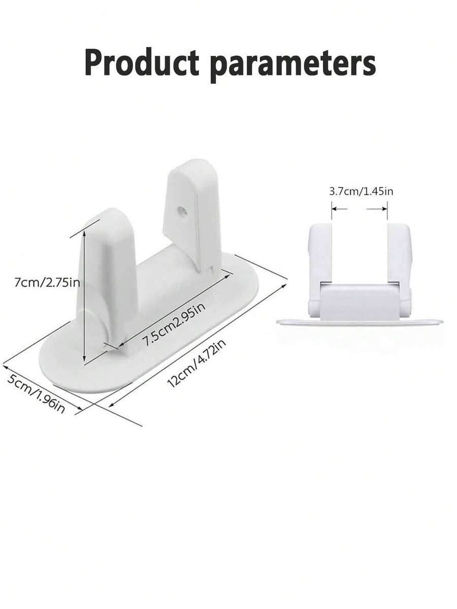 1Pc Child Proof Door Lever Lock Door Handle Lock, Minimalist Design