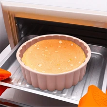 1pc, Deluxe Silicone Cake Mold - Easy-Release Non-Stick Surface, Versatile Multifunctional Design, Perfect For Baking Cakes, Pastries, And Desserts - Ideal DIY Baking Tool For Wedding, Birthday Party, And Everyday Use, Essential Kitchen Stuff And Gadgets - Multicolor - View 6