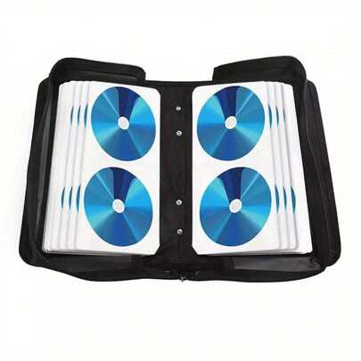 120 CD DVD Disc Carry Case Holder Protector Storage Bag Wallet Binder Sleeve