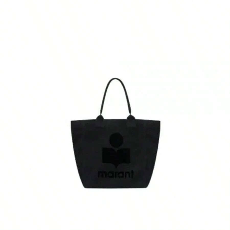 Isabel Marant Small Yenky Logo Tote Bag Black SHEIN USA