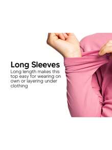 Girl's Oh So Soft Long Sleeve Crew Neck Top Youth Sizes 2 - 16