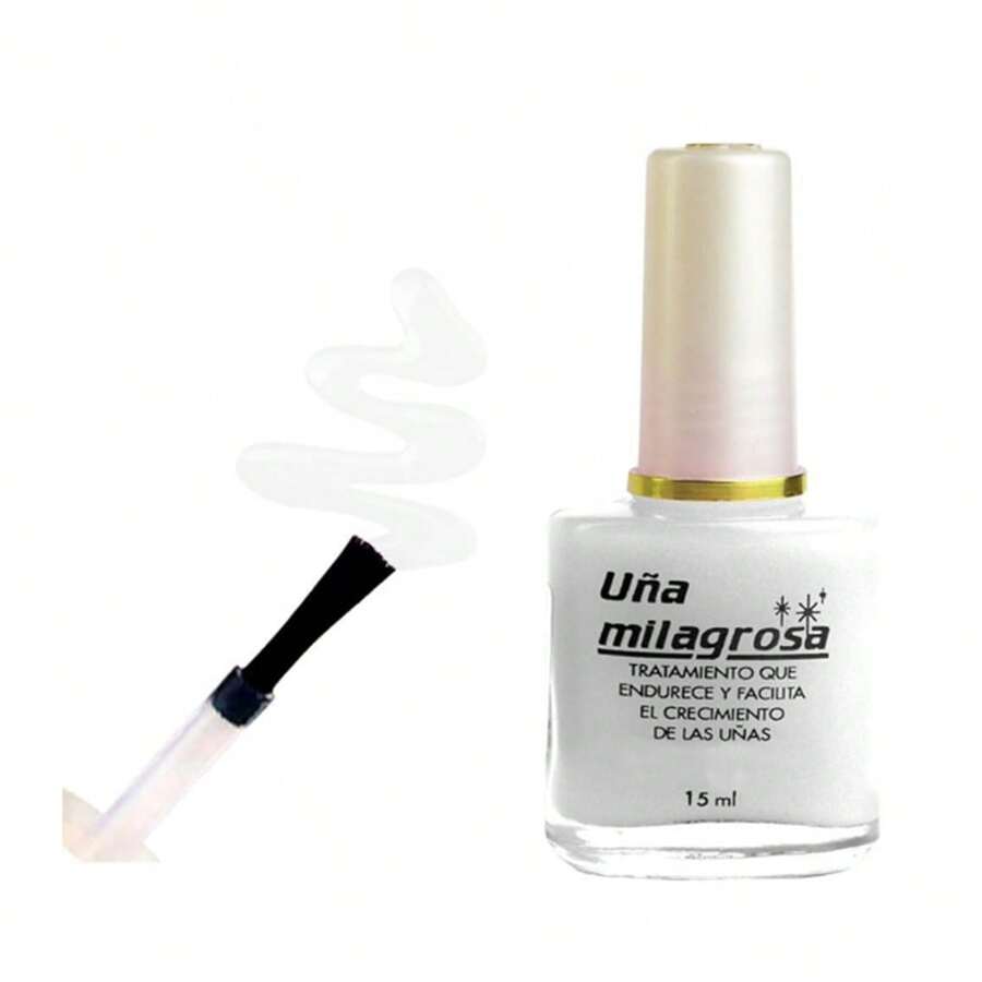 Uña milagrosa - Tratamiento endurecedor de uñas, 15 ml - Blanco - Ver 1