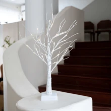 Christmas Decoration 2FT Tall Glowing Tree, Halloween Decoration, Indoor Tabletop Decoration, Suitable For Housewarming Gifts