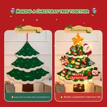 New Felt Christmas Tree Christmas Decorations DIY Felt Christmas Tree Christmas Decorations - Multicolor - View 7