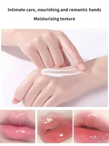 桃子草莓坚果润唇膏护手霜套装礼盒补水保湿秋冬防冻裂修复滋润抚平唇纹礼盒 - 彩色 - 查看 7