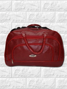 Asaloog Large Spacious Travel Bag Ref: HWJ - Red - View 1