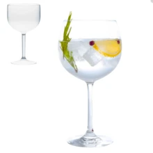 Set Of 5 Gyn Acrylic Glasses For General Drinks 600ml - Trong sáng - Xem 1