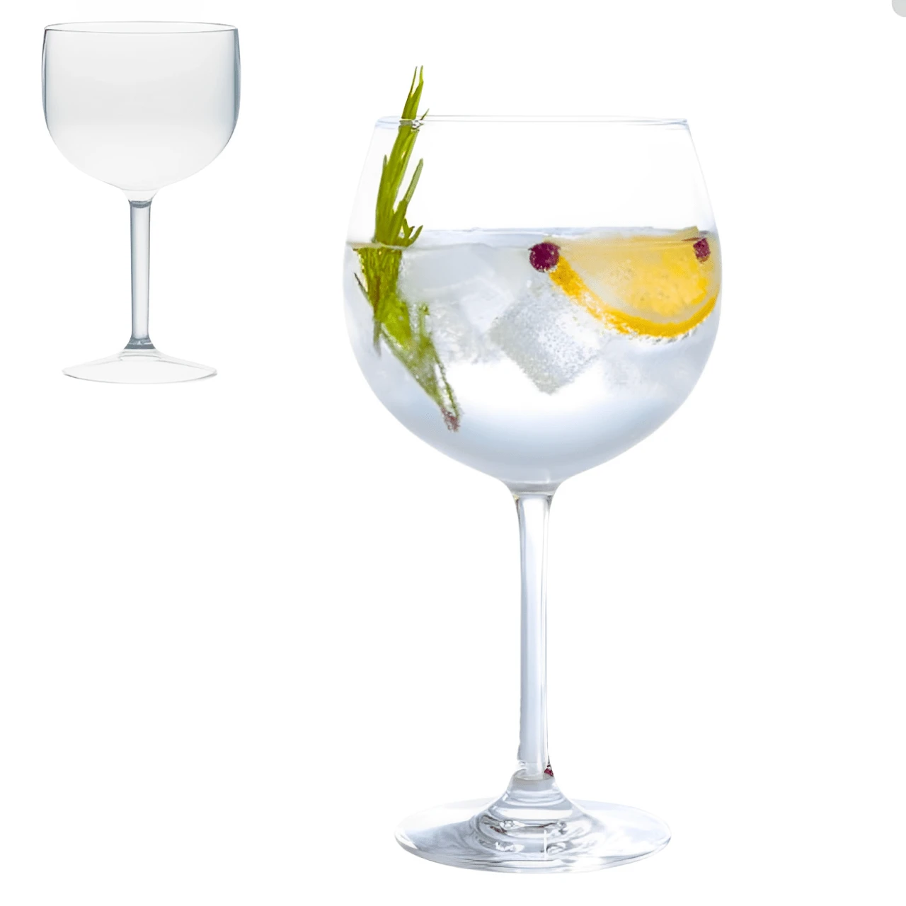 Set Of 5 Gyn Acrylic Glasses For General Drinks 600ml - Trong sáng - Xem 1