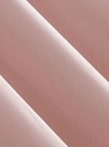 1pc Mint Green Blackout Curtain For Bedroom, Work & Study