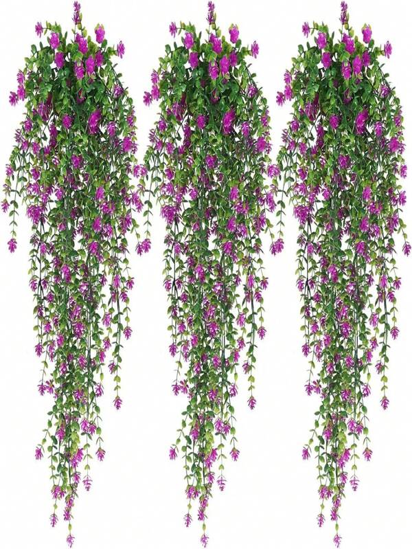 1 Bouquet Of Lifelike Simulated DIY Decoration Artificial UV-Resistant Flowers, Suitable For Home Hallway, Garden, Yard, Dining Table, Living Room, Wedding Party Decor, Artificial Decorative Fake Plants, Spring & Summer, Valentine's Day, Plastic Flowers, Valentine's Day, Gift