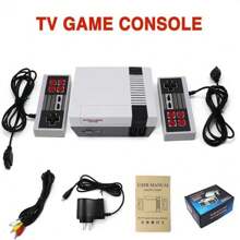 Consola de juegos retro: minisistema de juegos retro clásico con 620 juegos integrados, salida AV, sistemas de la vieja escuela, videojuegos Plug & Play - Blanco - Ver 3