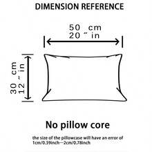 2 vỏ gối trang trí dệt 12x20 inch có bi, vỏ gối trang trí ghế sofa phòng khách màu vàng, trang trí tiệc, không có lõi - Màu vàng - Xem 5