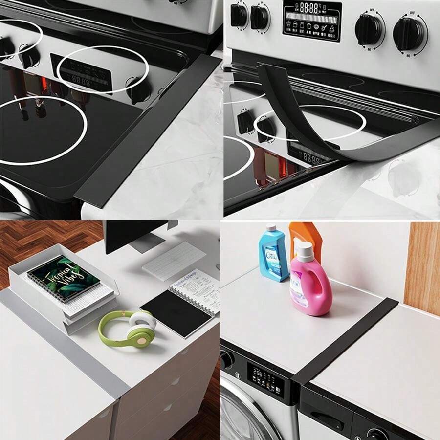 Waterproof And StainResistant Silicone Stovetop Gap Cover Heat